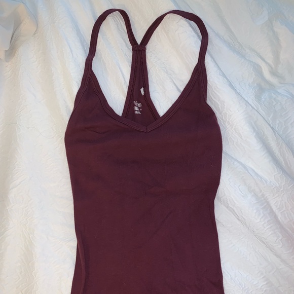 urban outfitters maroon tank top - Picture 1 of 2